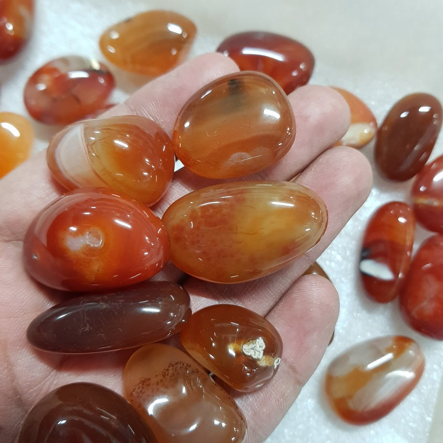 Carnelian Tumbled - 200gms Carnelian Tumbled - 200gms